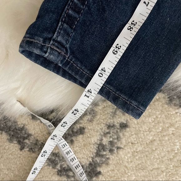 True Religion slim straight leg denim bling jeans size 27 - Picture 7 of 9